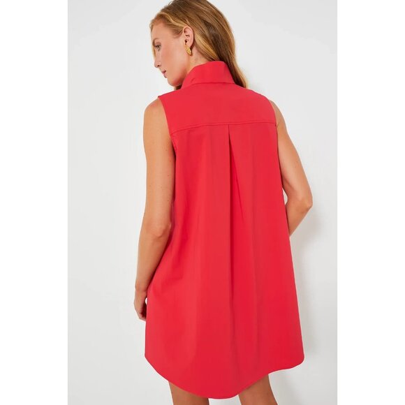 Tuckernuck Red Sleeveless Charlie Dress Reg XL A000961 - Picture 2 of 10